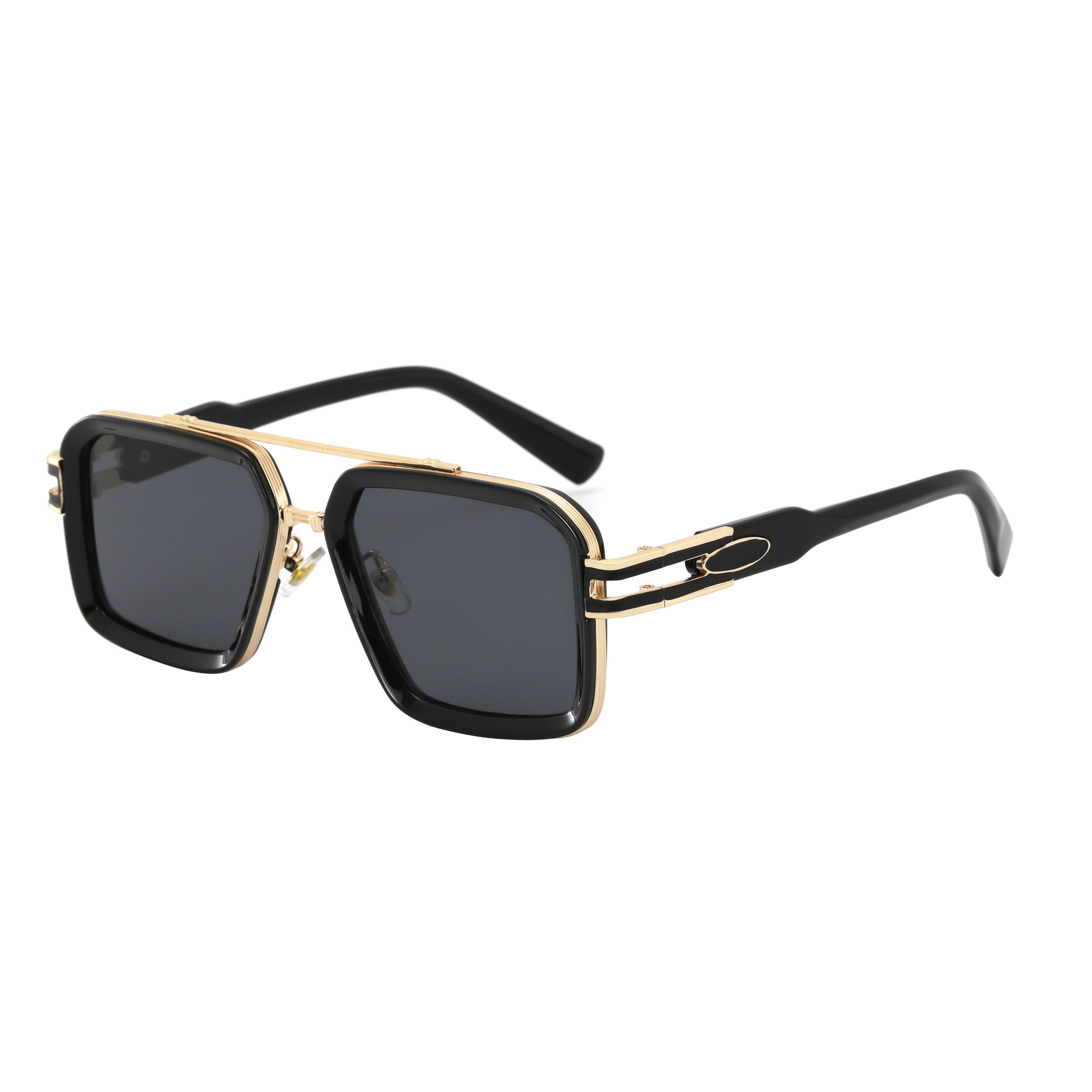 Retro Quadratische Sonnenbrille Für Damen Und Herren_voghion.com