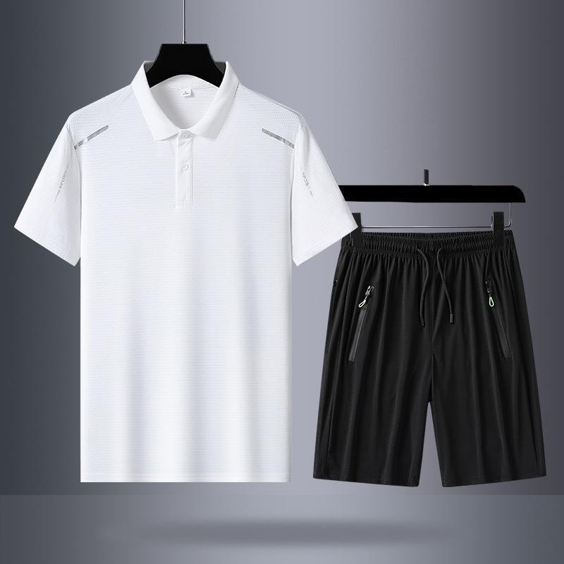 Blanco (manga corta + pantalones cortos)