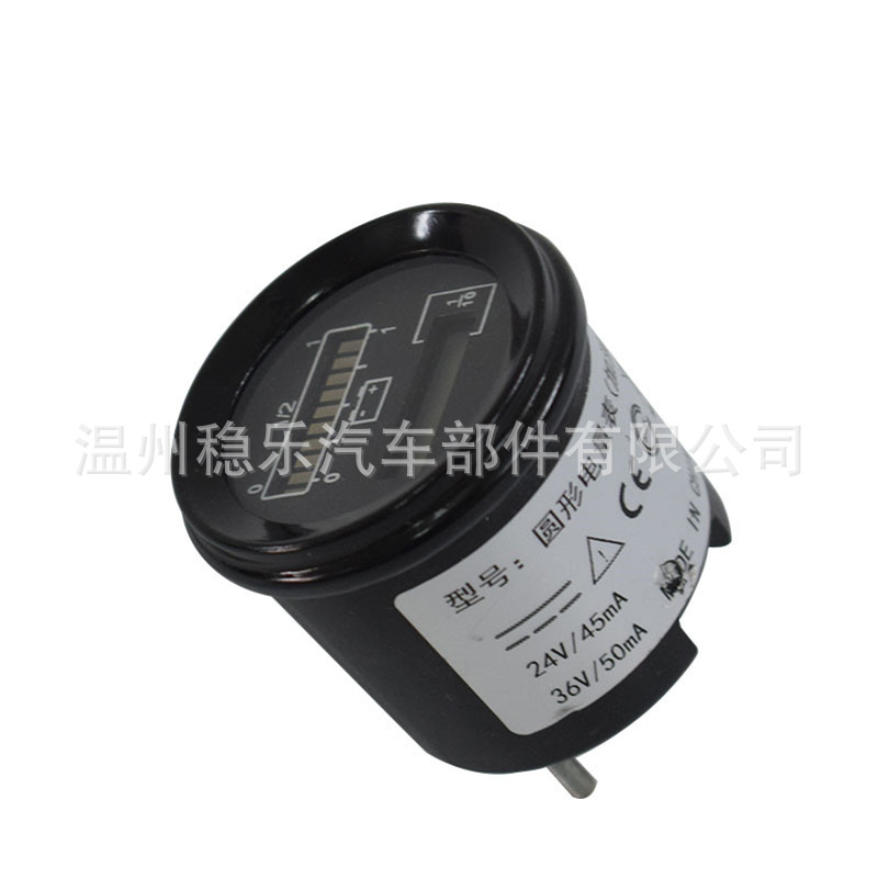 Universal Digital Display Battery Meter 24V/48V Electric Forklift Golf Cart Battery Charge-Discharge Indicator
