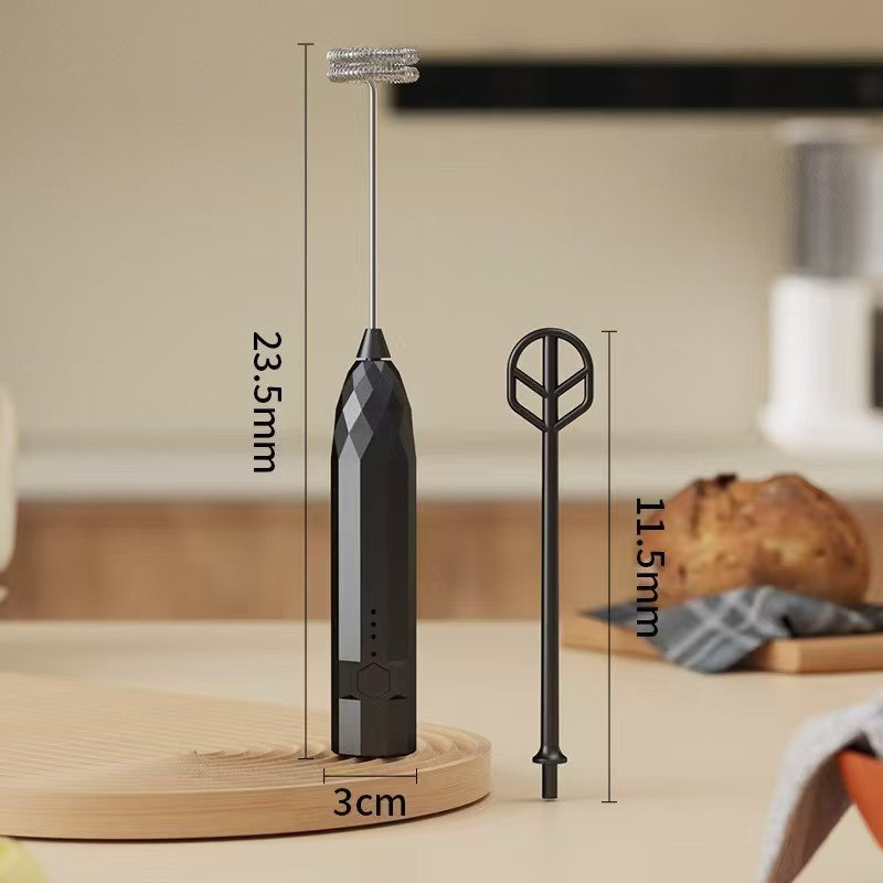 Cross-border bestselling electric egg beater milk frother coffee foamer whisk milk mixer cordless egg beater