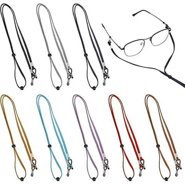 Glasses anti-slip rope, sports rope multi-color Korean velvet ebay Amazon explosion leather glasses rope