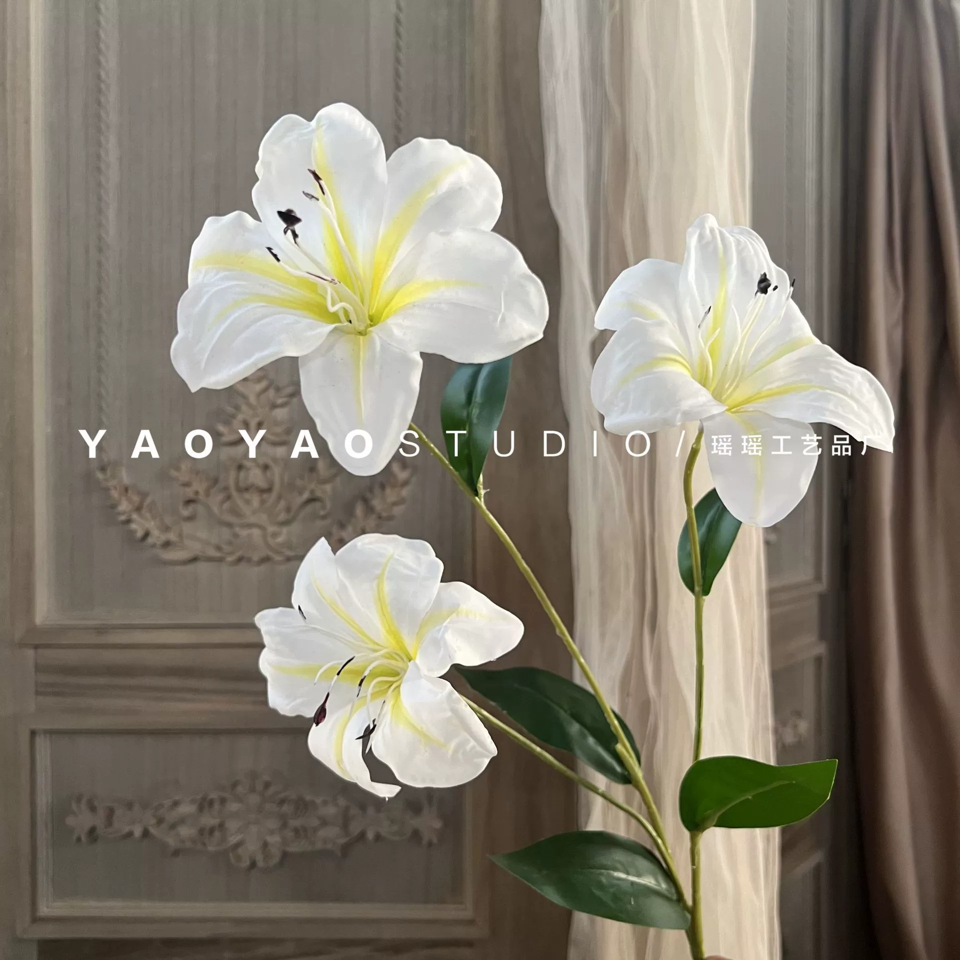 Monet Garden Wind Simulation Flower Coffee Shop Sedies Outdoor Wedding False Flower Store Window Landscape Landscape Landscape