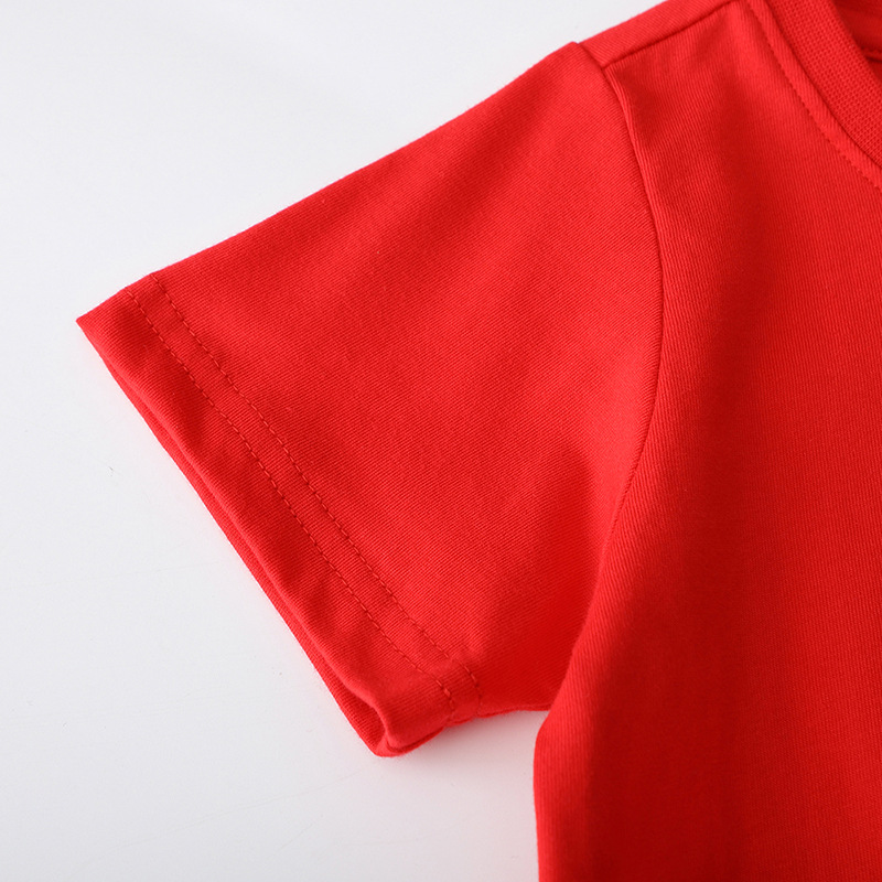 JOJO BEBE marca europea y americana ropa para niños verano nueva camiseta para niños algodón dibujos animados niños cuello redondo manga corta Camiseta para niños