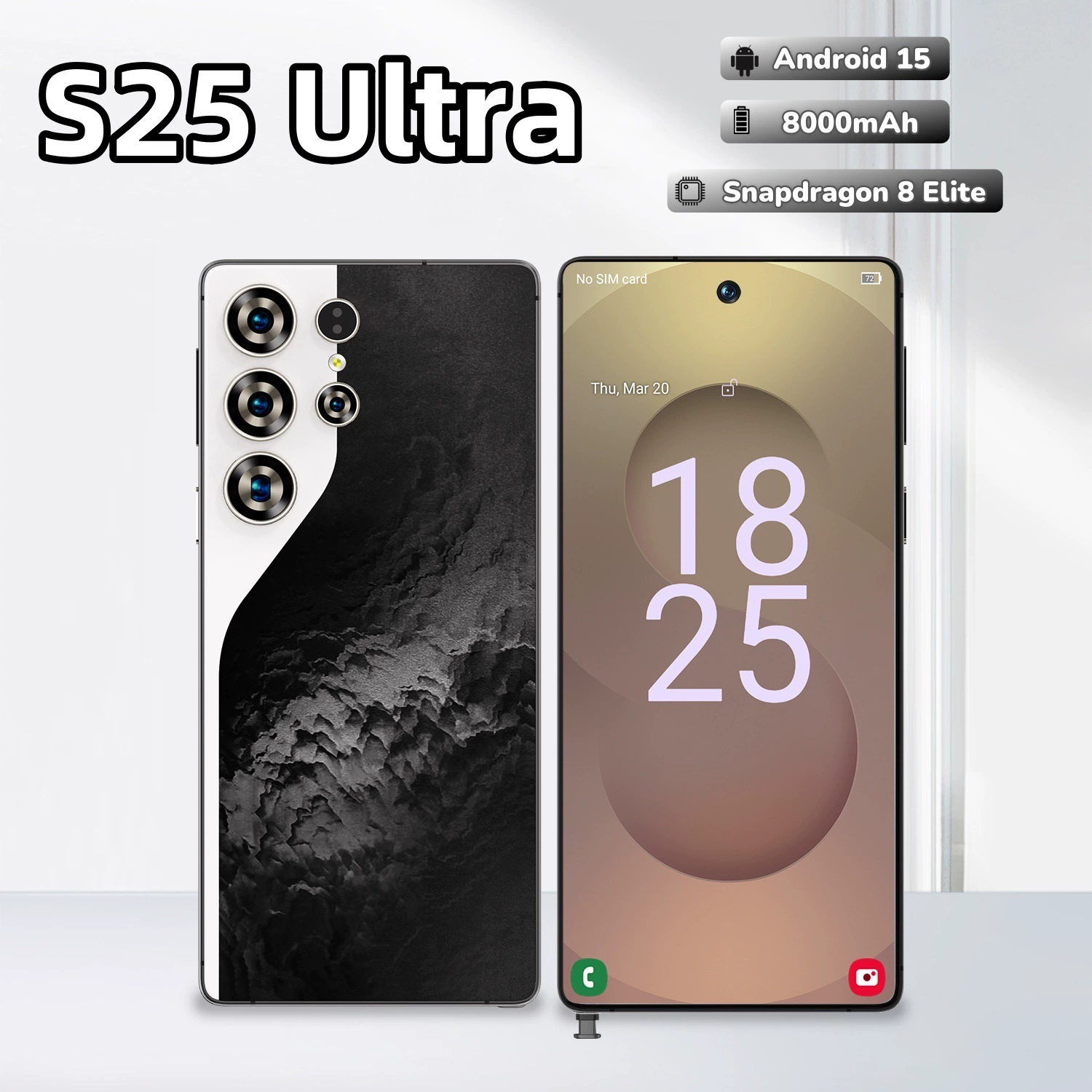Мобильный телефон Cugo S25 Ultra с встроенным стилусом, 4G, 6.75" большой экран, 3+64 ГБ, эксклюзивная международная версия