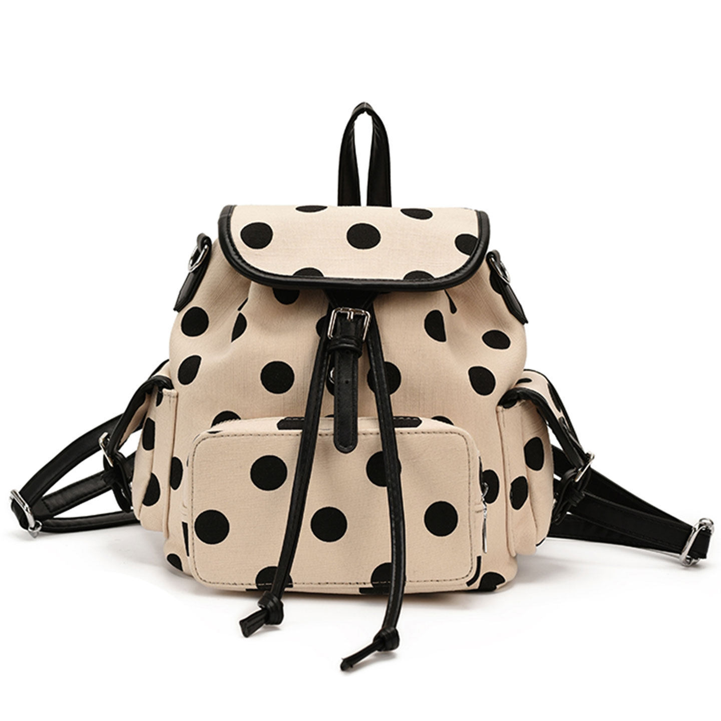 Mujeres de estudiantes de punto de onda mochila diaria nueva mochila escolar Han ocio 2026 transporte de gran capacidad mochila diaria