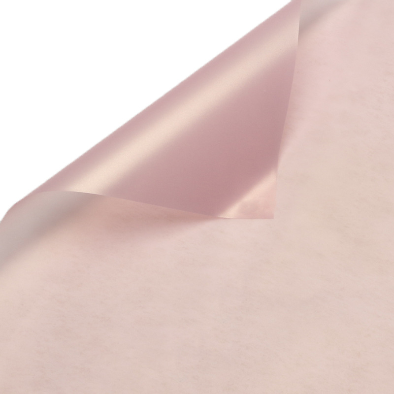 Huashi papel crema fresco embalaje de flores vidricola impermeable regalo florista material de papel de embalaje de flores