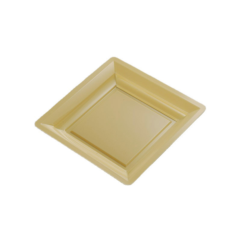 S 071740 Ps Disposable Plastic Square Plate Square Bowl for Party Picnic Barbecue Hotel Home S 071740 Ps Disposable Plastic Square Plate Square Bowl for Party Picnic Barbecue Hotel Home