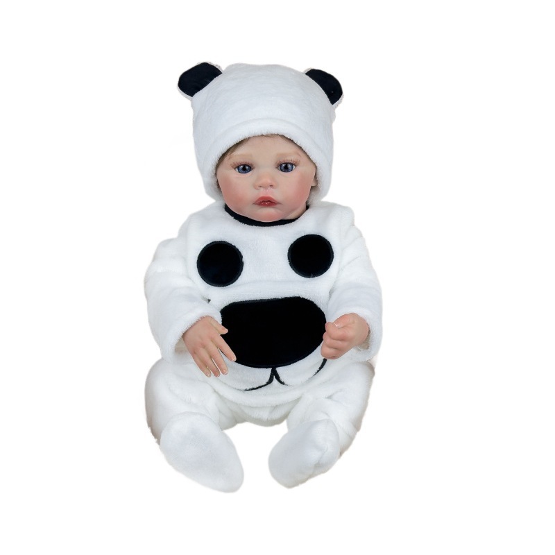 Meon suministro bebés 3D pintados exquisitos pesados transfronterizos 18 pulgadas muñecas Amazow piel de simulación ad Henghua