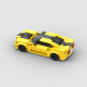 Explosive cross-border building blocks chevrolet bumblebee racing sports car moc compatible lego toy D010029