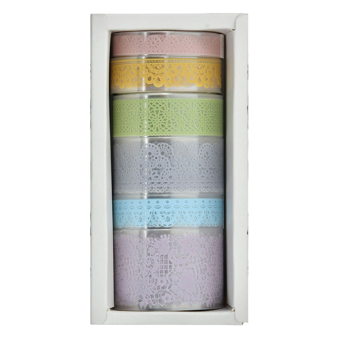 Floating Lace Tape Retro Pet Stickers Handbook Decoration Material DIY Transparent Stickers Landscaping Stickers