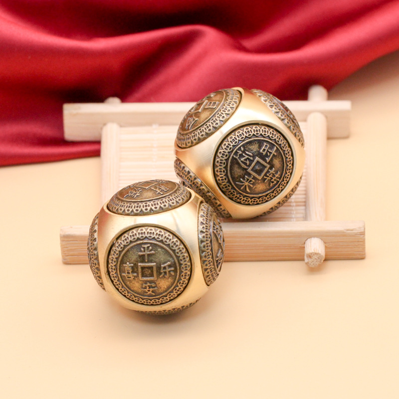 구형 육면체 회전(트럼펫) 행복하고 평화로운 스타일