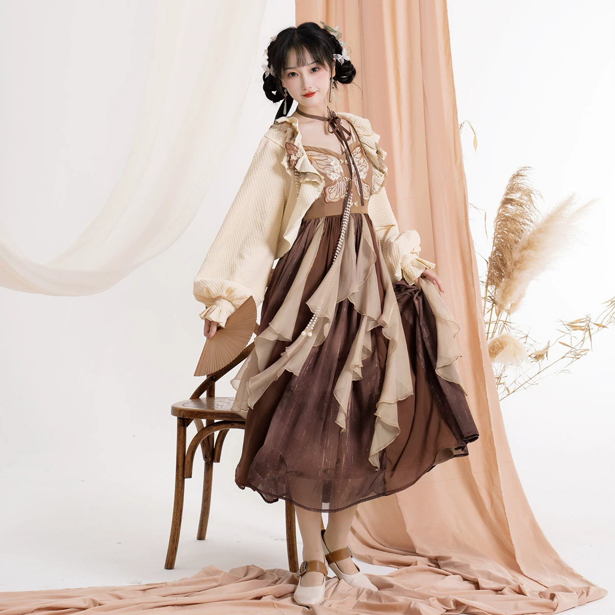 Оригинальный дизайн Middie китайский стиль улучшенный китайский стиль