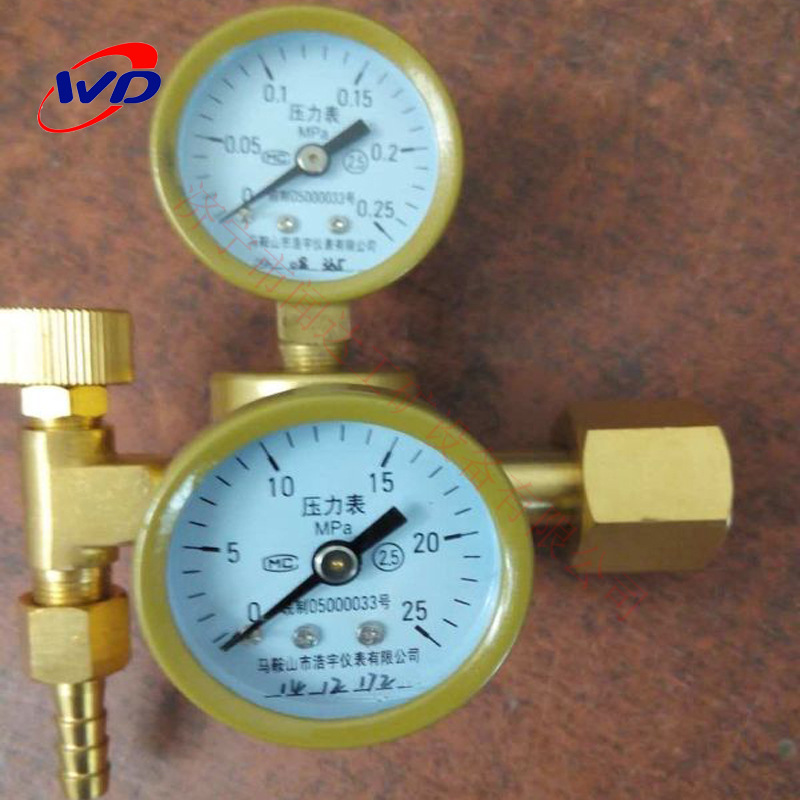 YQJW-1型衡压式气体减压器 标准气体气瓶减压阀 甲烷一氧化碳氧气