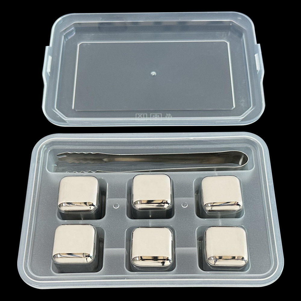 두꺼운 일반 광택제 6캡슐 + 박스 + 304 아이스클립