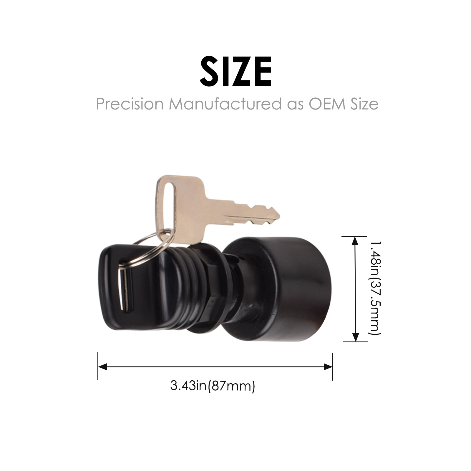 87-17009A5 outboard engine key start switch for yacht mercury outboard motor ignition switch