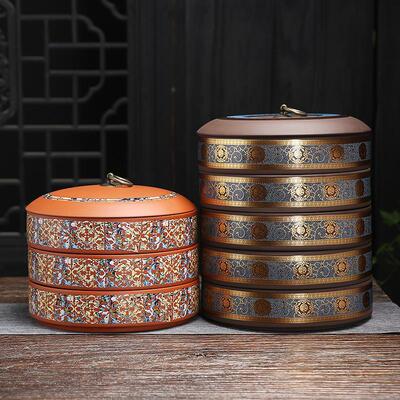 Pu'er tea cakes Stack Large Seven cakes White tea Tea Box Tea Packaging box Tea pot household