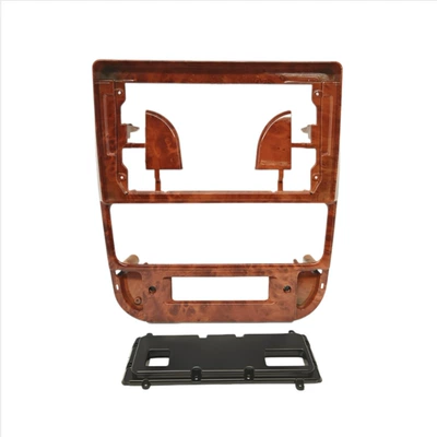 Suitable for 1999-2004 Peugeot 406 Modified Frame Android Large Screen Navigation Frame Audio-Visual Panel Frame 9inch (DVD Navigation) - peugeot-99-04-9-inch-406-left-peptide-peach-wood