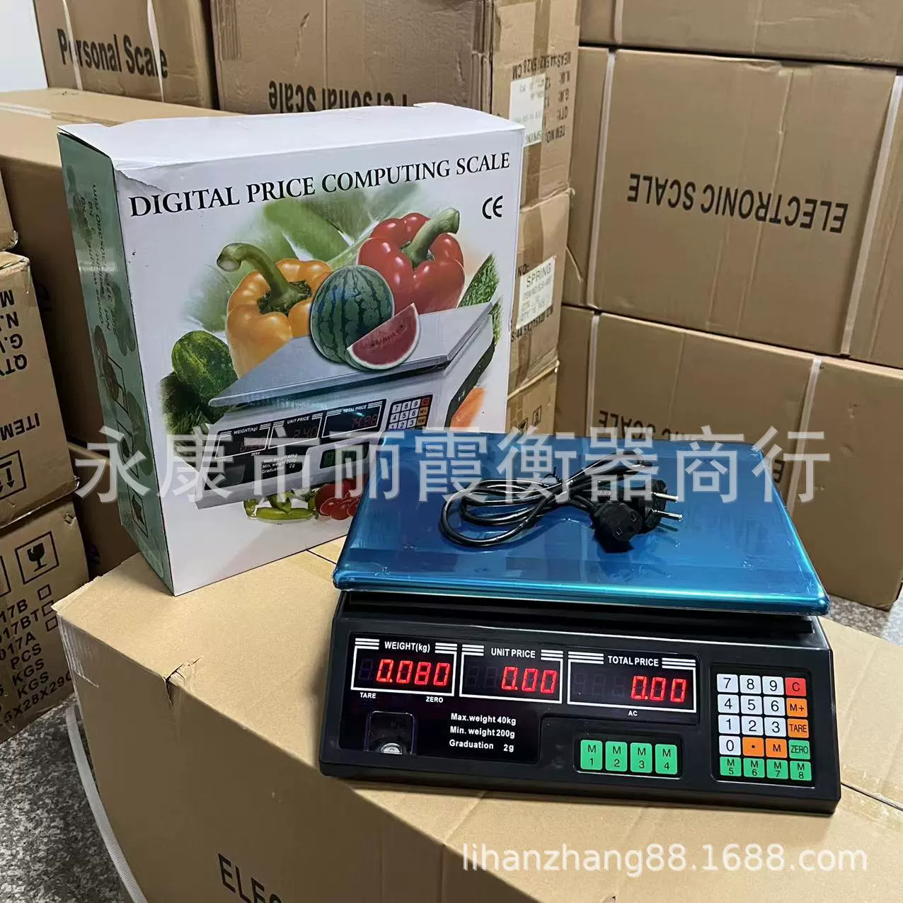 Highly precise fruit electronic scales charging for commercial use, (Cross-border trading)