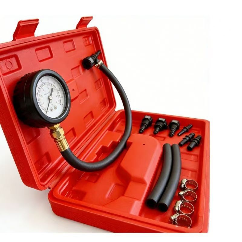 Car Fuel Pressure Gauge High-Precision Multi-Function Fuel Injection Pressure Testing Tool Auto Repair Tool Set
