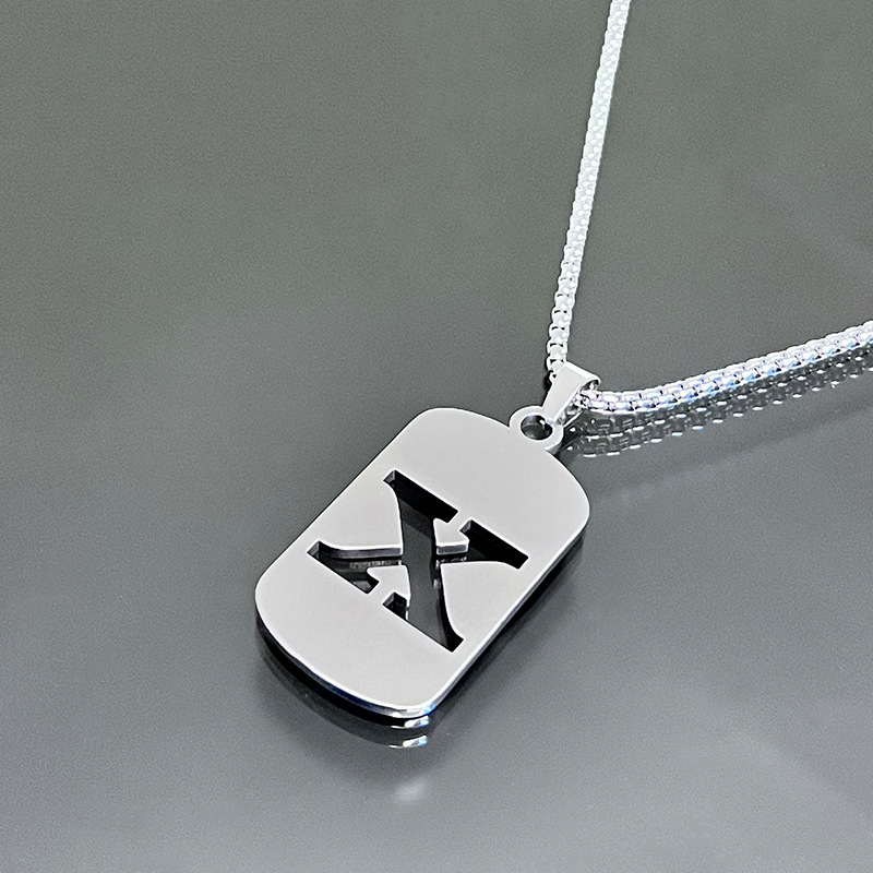 레터 목걸이【X】