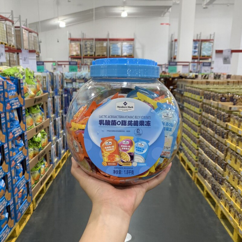 Sam Purchases Lactobacillus-Free Konjac Jelly 1.8kg, Bursting with Fruity Aroma, Sour and Sweet, Delicious for Leisure and Satisfying Cravings Sam Purchases Lactobacillus-Free Konjac Jelly 1.8kg, Bursting with Fruity Aroma, Sour and Sweet, Delicious for Leisure and Satisfying Cravings