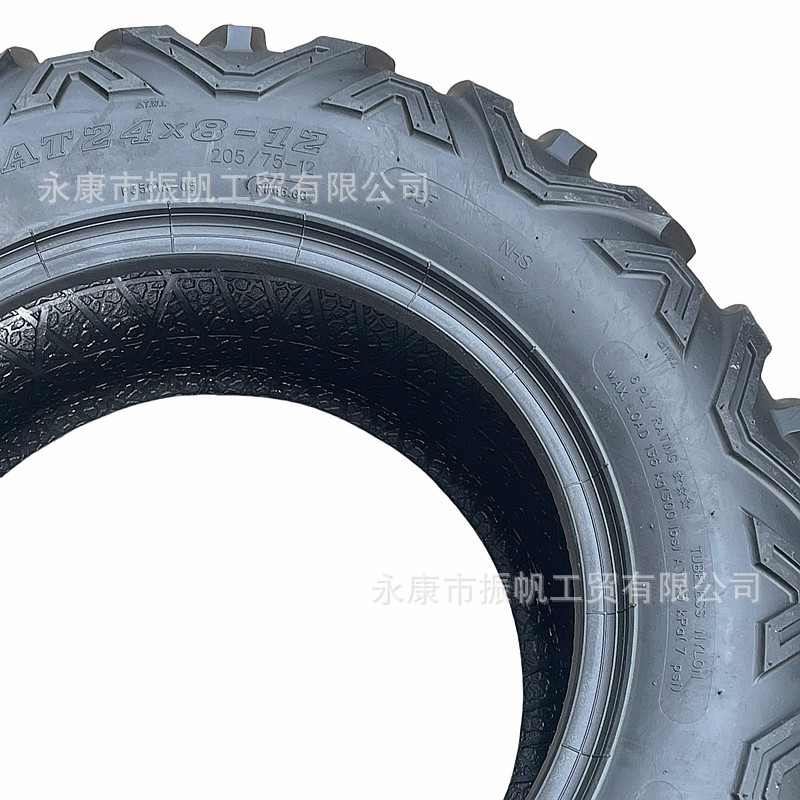 Chunfeng Atv Tire 24X10-12 24X 8-12inch Atv Kart Beach Vehicle Utv Vacuum A-Shaped Outer Tire