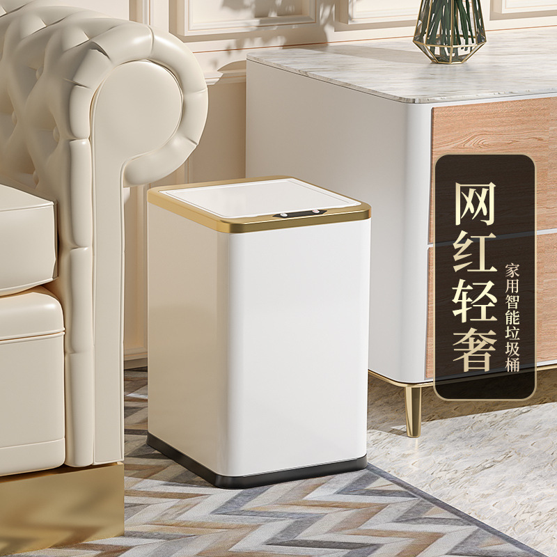 Fuente fabricante doméstico baño al aire libre inducción cocina automática basura basura basura inteligente dormitorio