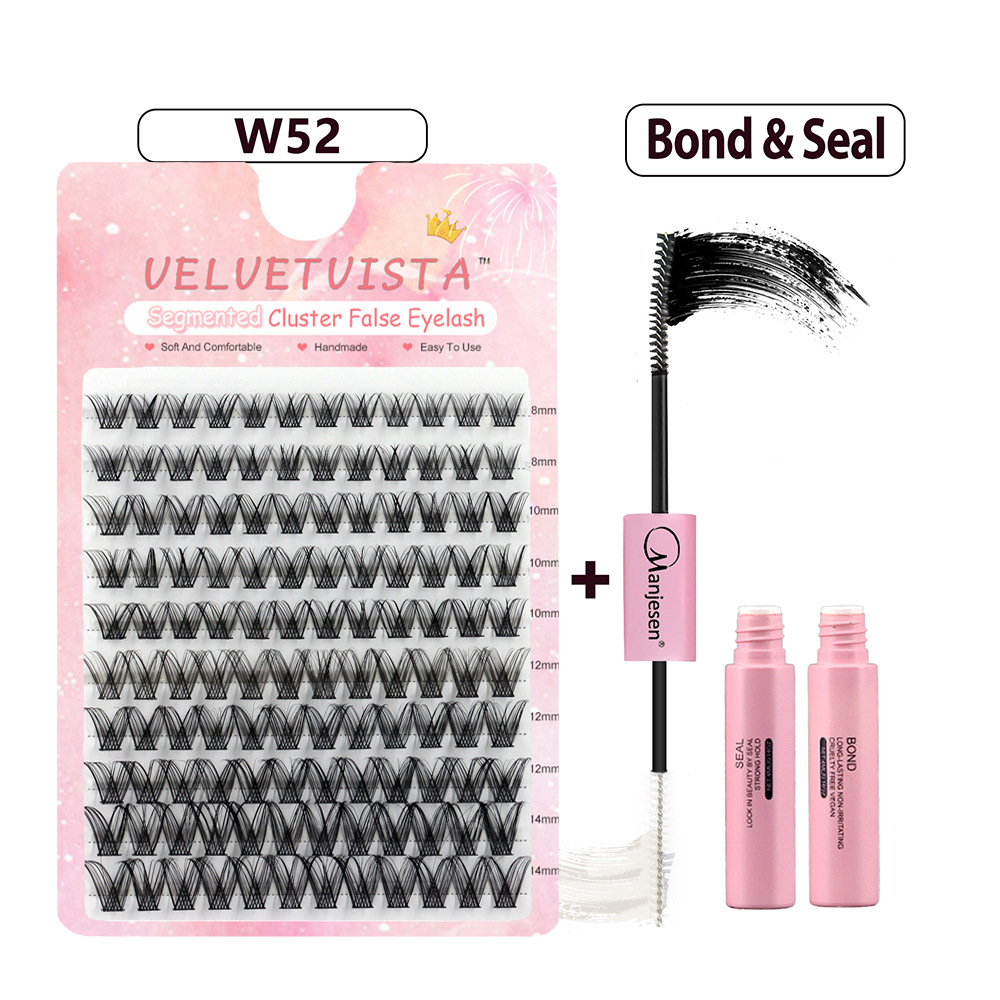 Kit de extensión de pestañas diy, cabello segmentado popular transfronterizo, pestañas postizas de gran capacidad, pestañas de injerto