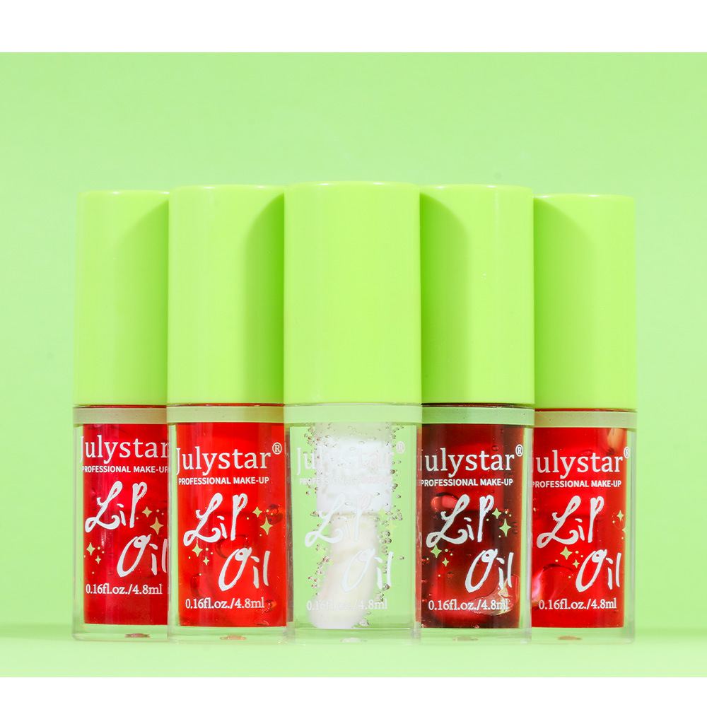 Wunderschönes Make-up, langanhaltende Feuchtigkeit, transparentes Wasserglanzöl, feuchtigkeitsspendende und fruchtige Lippen, spiegelförmig_voghion.com