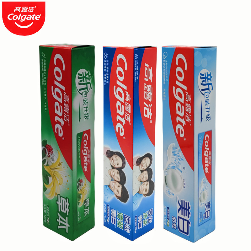 Colgate Toothpaste 140g Mint Flavor Whitening Anti-Cavity Oral Cleaning for Adults and Students Best-Selling Number One for Strengthening Teeth