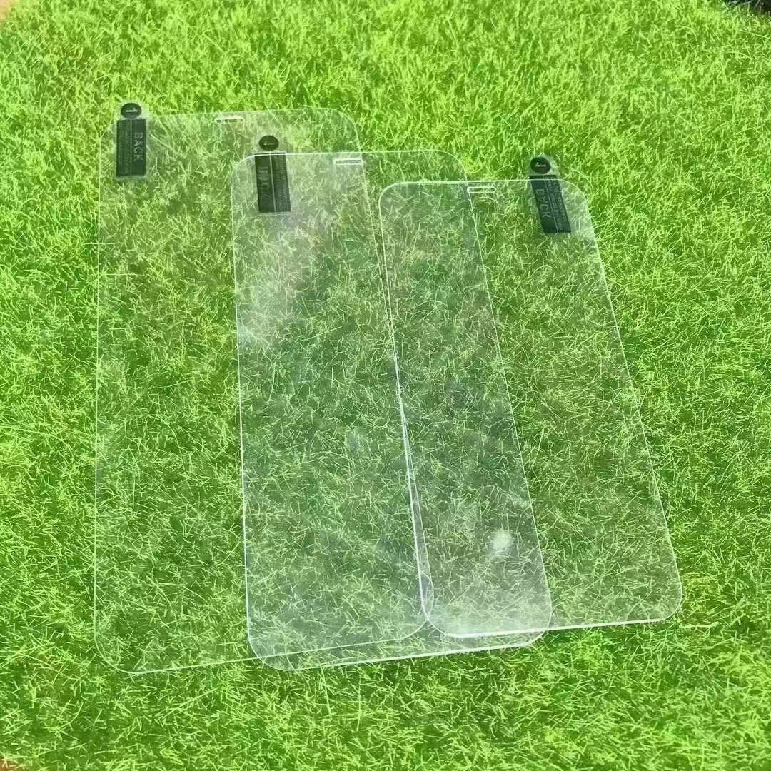 Aplicable iPhone14/15promax película templada antiestática para teléfono móvil 13/12 pantalla completa serigrafía dos arco potente