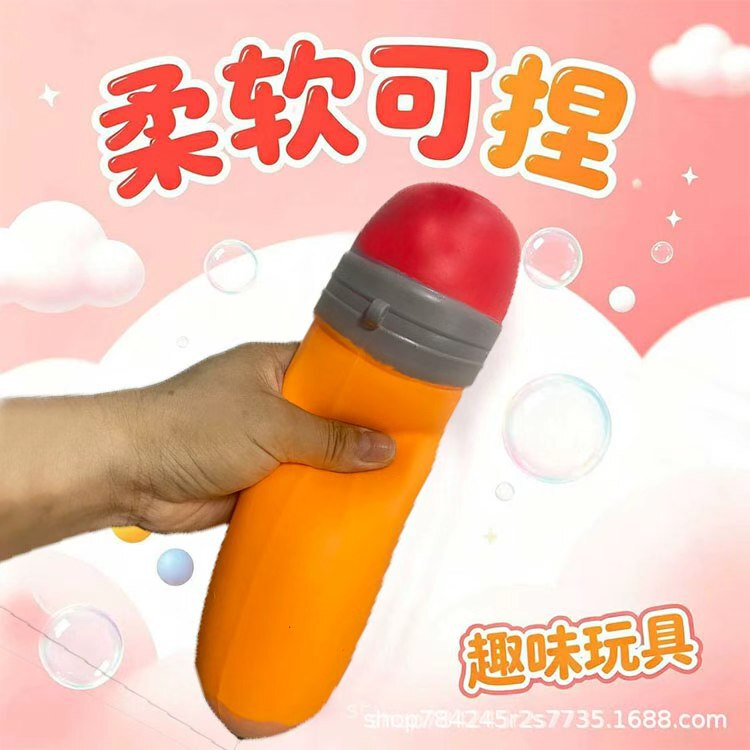Cross-border bestseller: extra-large realistic pencil-shaped creative stress-relief toy, flour-style slow-rebound squeeze toy