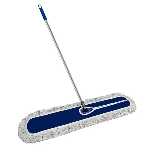 Large Flat Mop with Cotton Thread Industrial Floor Push mop for Hotels, Factories, Homes, Commercial Use, Wholesaler Cleaning Gadget