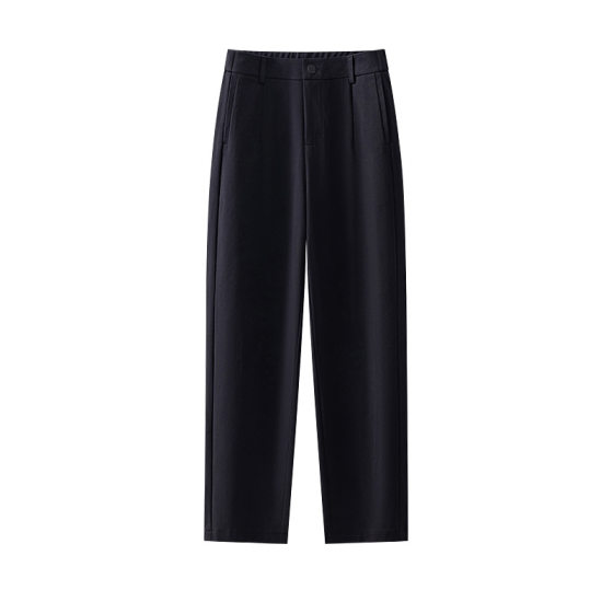Smoke Tube Pants Women's Summer Thin Cropped White Pants 2025 New High Waist Slimming Pants Women's Pants