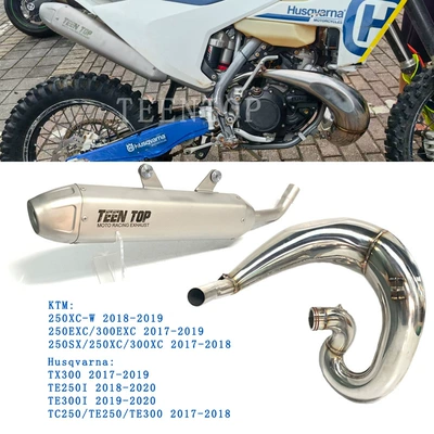 for Ktm Husqvarna Gasgas – Motorcycle exhaust pipe