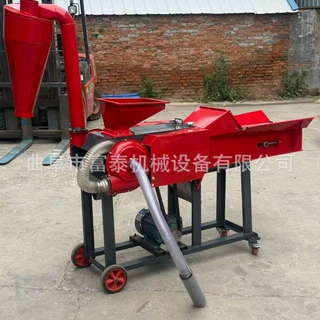 全自动家用小型铡草机 鸡鸭牛羊养殖碎草机 多功能铡草揉丝粉碎机