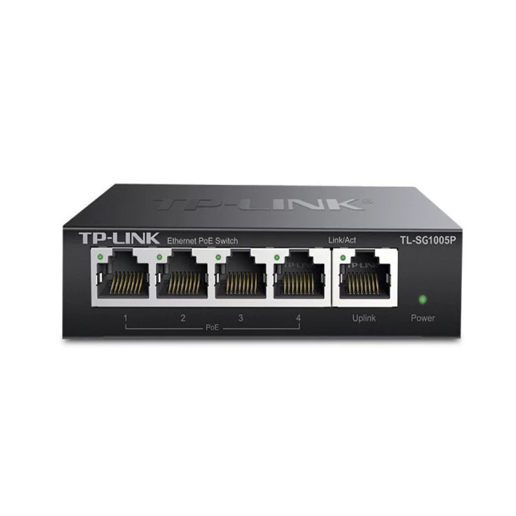 TP-LINK TL-SG1005P полный гигабитный Ethernet PoE коммутатор мониторинг сеть сплиттер
