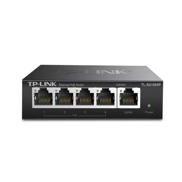 TP-LINK TL-SG1005P полный гигабитный Ethernet PoE коммутатор мониторинг сеть сплиттер