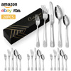 Tableware stainless steel, set, Amazon, 20 pieces, Birthday gift