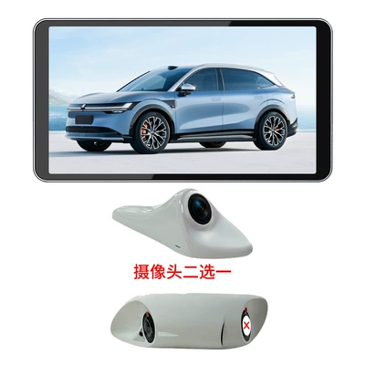 Driving recorder: electronic rearview mirror dashcam - k601-single-channel-with-bsd-white