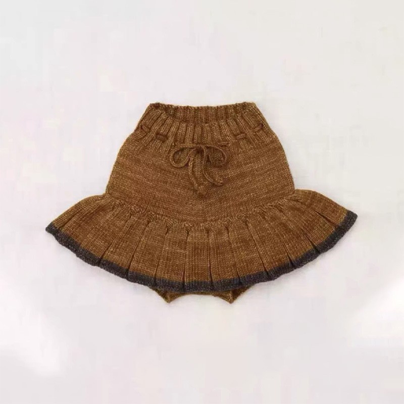 Golden brown culottes / 90cm