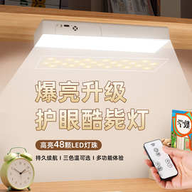 源头工厂led护眼台灯充电酷毙灯宿舍学习专用床头阅读小夜灯学生