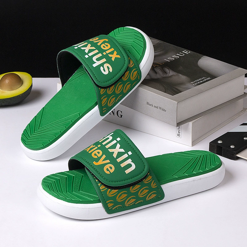 Тапочки мужской 2024 летний новый EVA тапочки мужской мягкий фон трансграничная высокая текстура прохладные тапочки slippers