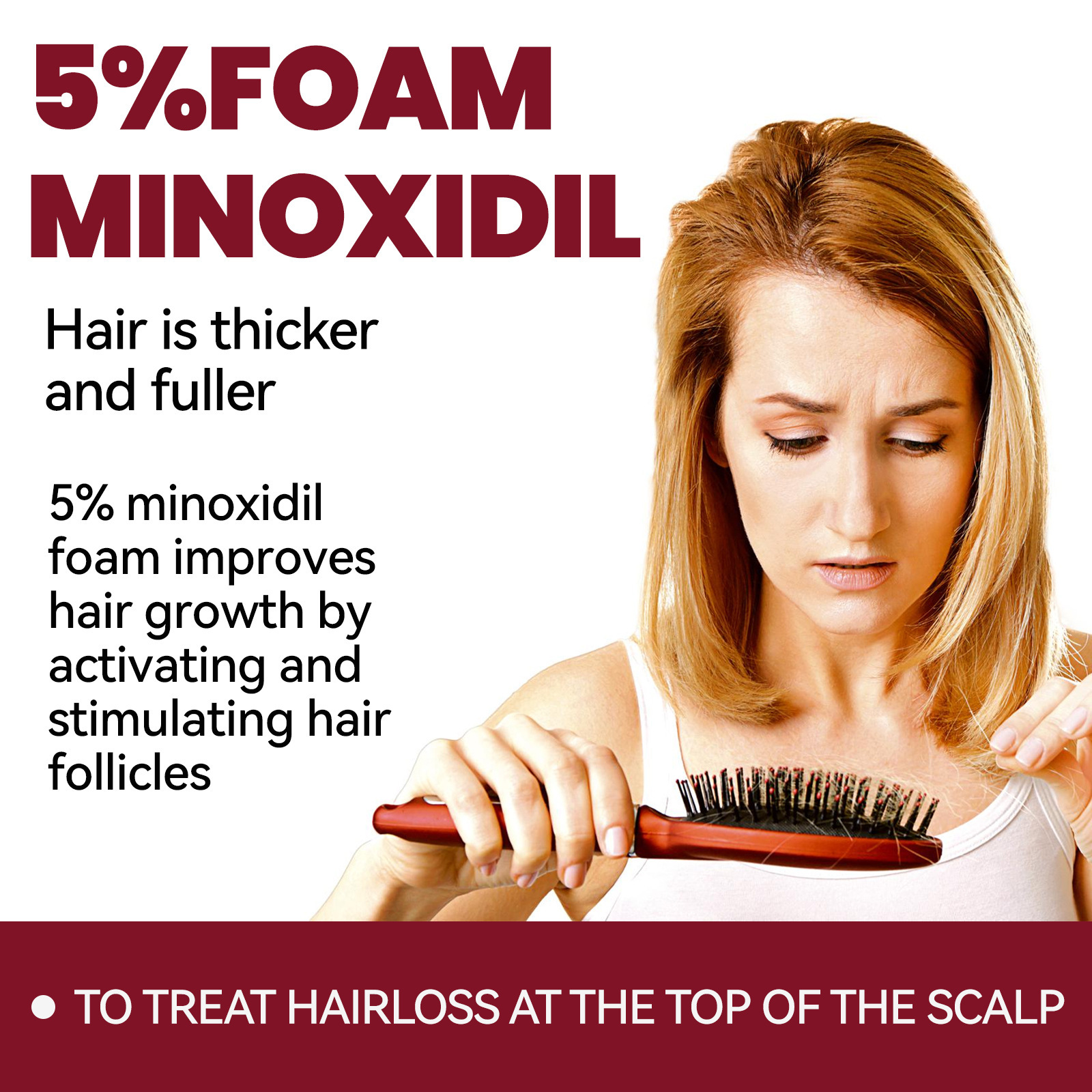 EELHOE hårvårdsskum för kvinnor, tätt hår fixerande djup reparation hårrötter hårsäckar återfuktande vårdskum_voghion.com