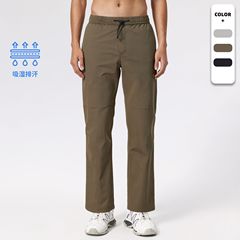 鸟家同款多口袋运动裤男速干裤工装裤户外登山运动休闲软壳冲锋裤