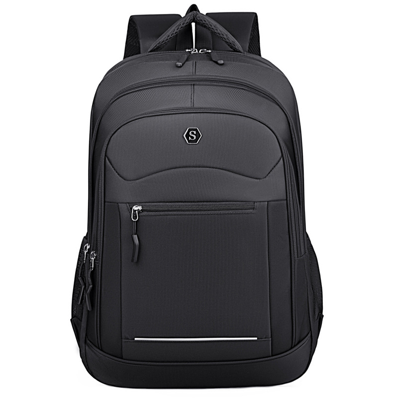 Nueva mochila de tela Oxford para hombres, mochila de computadora de gran capacidad, mochila de escuela secundaria universitaria.