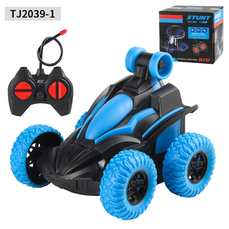 No.tj2039-1 blue rolling stunt car-battery model 246g
