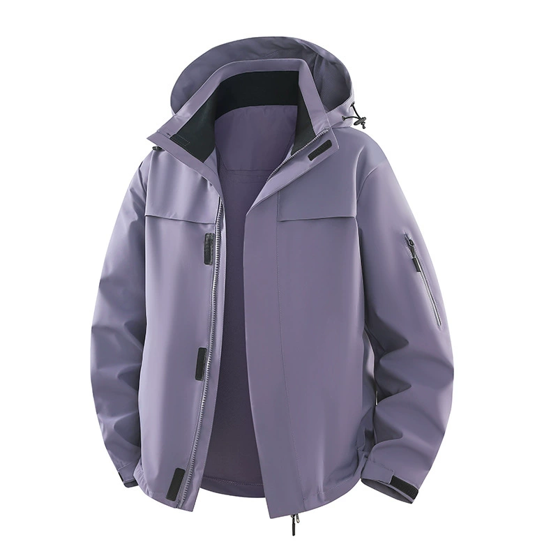 Мужская куртка с капюшоном весна-осень 2025, новая унисекс рабочая куртка, универсальная куртка для пар, походная куртка