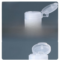 LMLTOP 50ML Flip-Top Soft Bottle 2-Pack for Cosmetic Splitting Portable Travel PE Squeeze Empty Bottle SY701