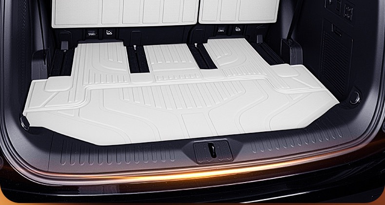 Suitable for 26 Models of Xpeng X9 Extended-Range Version, Tpe Car Trunk Mat, Car Modification Accessories, Foot Mat, Trunk Mat Supplies